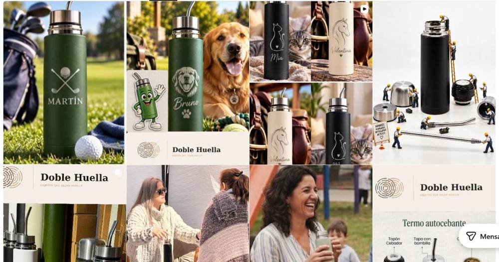 Instagram de Doble Huella, proyecto propio de WebSolutions